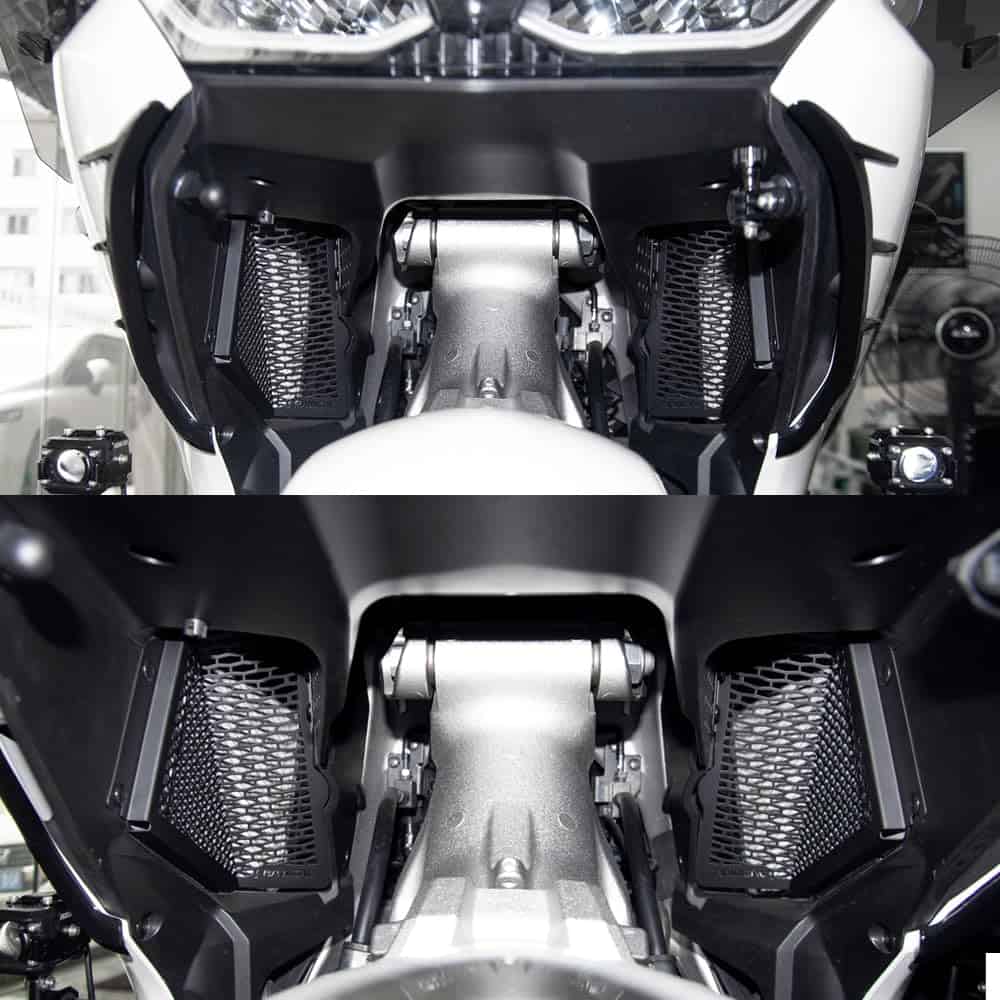 PANICAL Rejilla de protector de radiador delantero Heat - Imagen 9