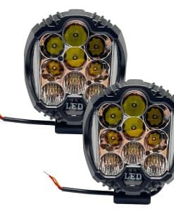 Luz de Trabajo de 7 pulgadas GAMA LED Barra Pods Combo de