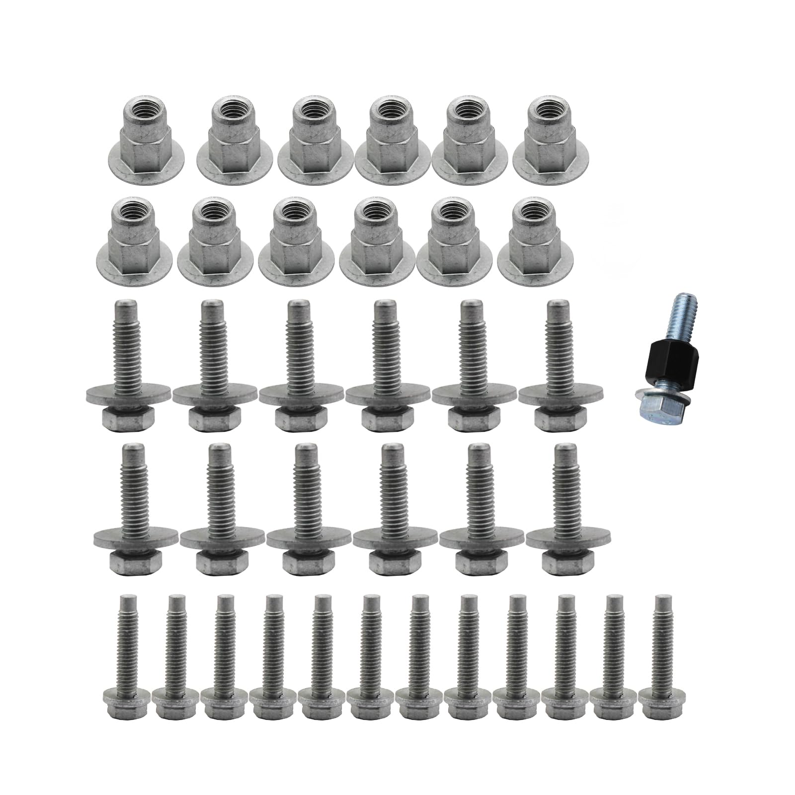 Kit de Montaje de Hardware para Pasos Laterales Compatible - Imagen 3