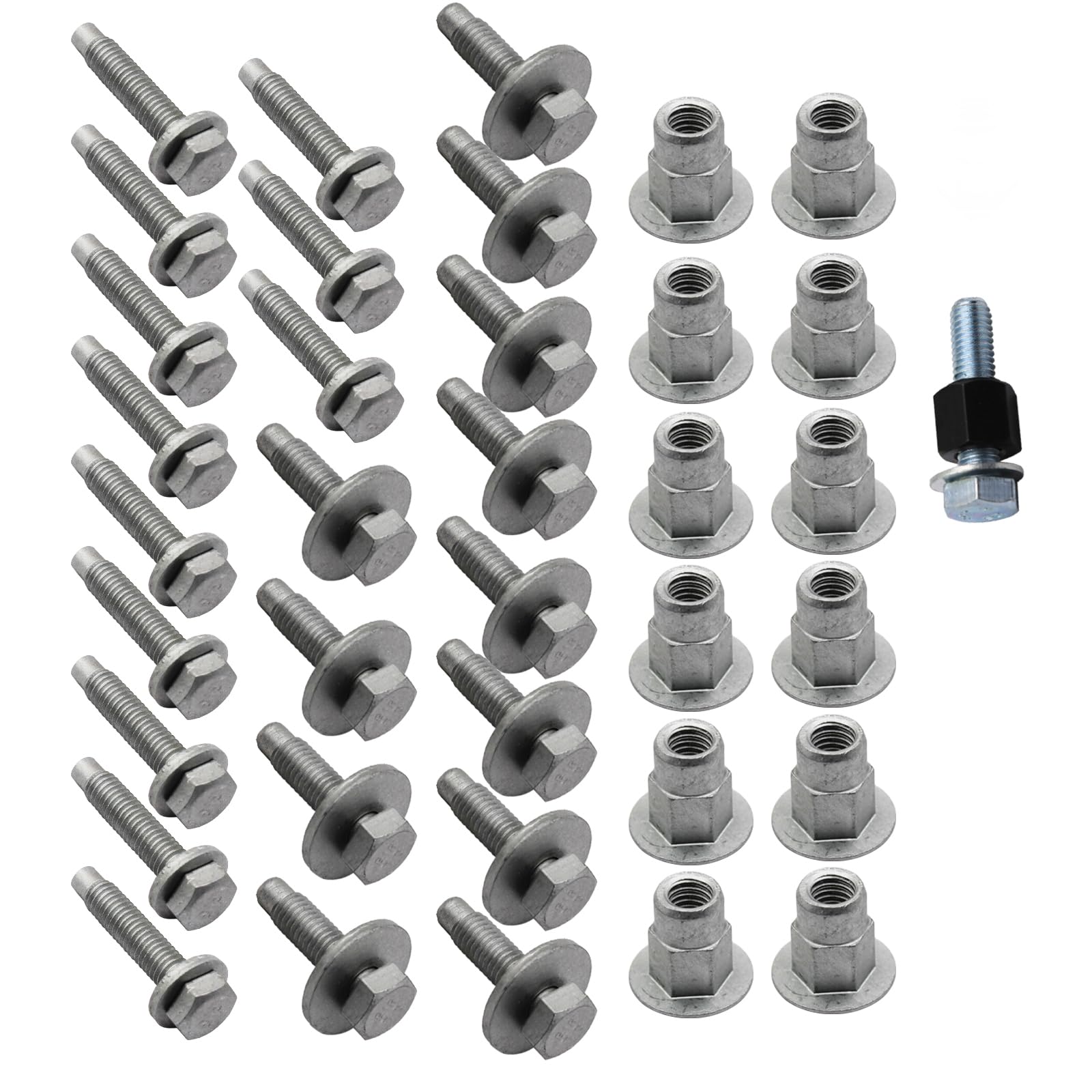 Kit de Montaje de Hardware para Pasos Laterales Compatible