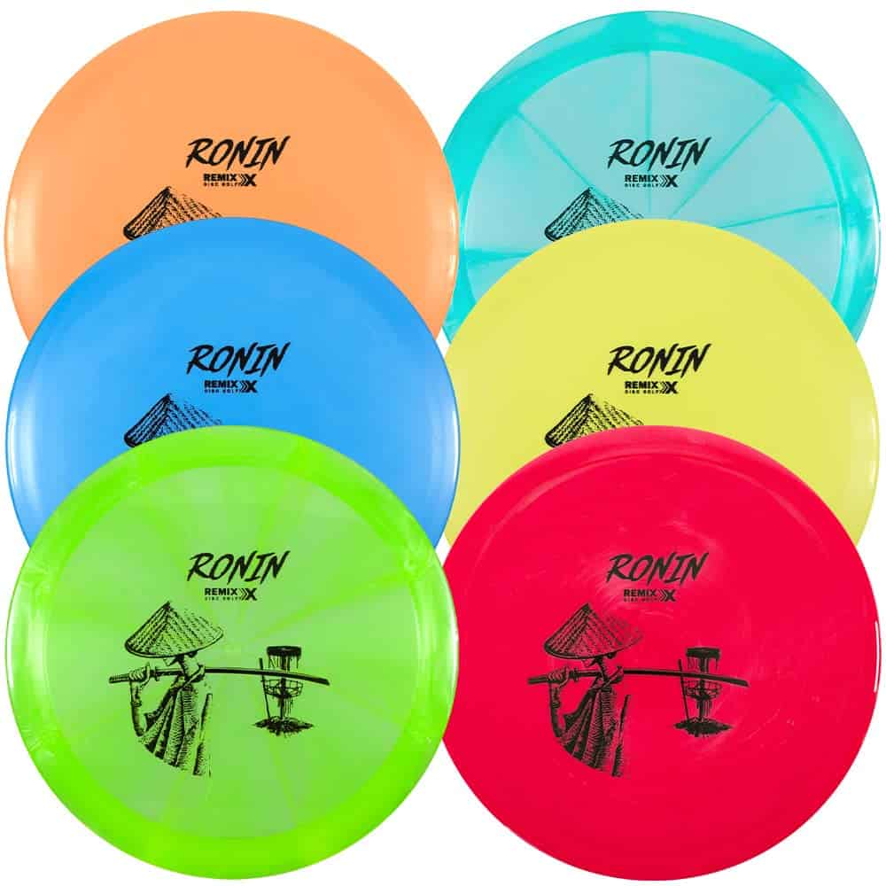 Paquete de 6 discos de golf de recorrido Remix Ronin de