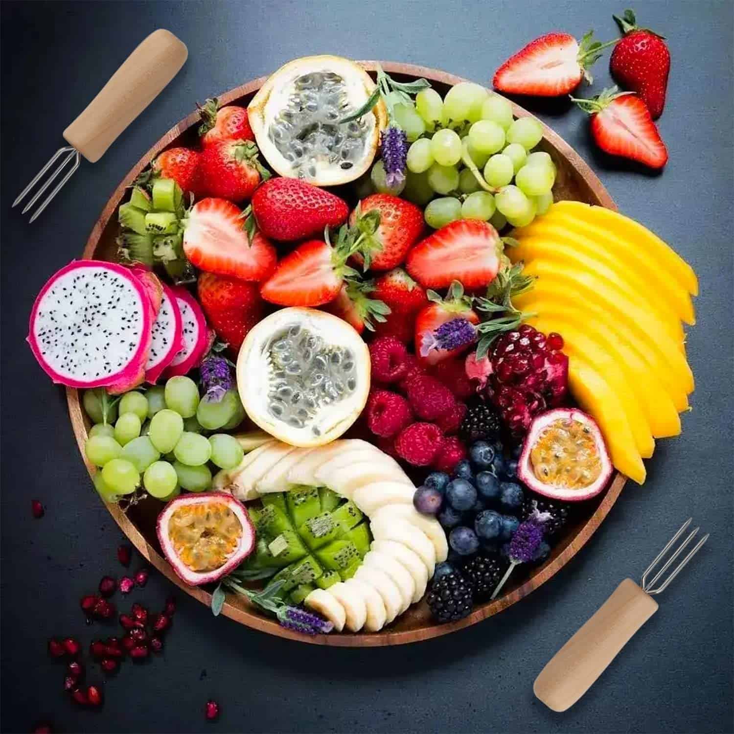 Set de 20 Tenedores de Acero Inoxidable para Elote con - Imagen 10