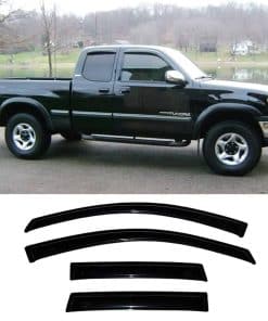 Deflector de ventana lateral Kucaruce 94815, juego de 4