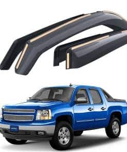 Deflectores de Ventana a Prueba de Roturas -Humo Premium