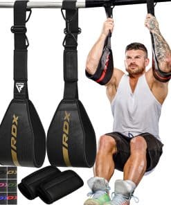 RDX Ab Straps for Pull Up Bar Hanging (Par), Cuero Maya
