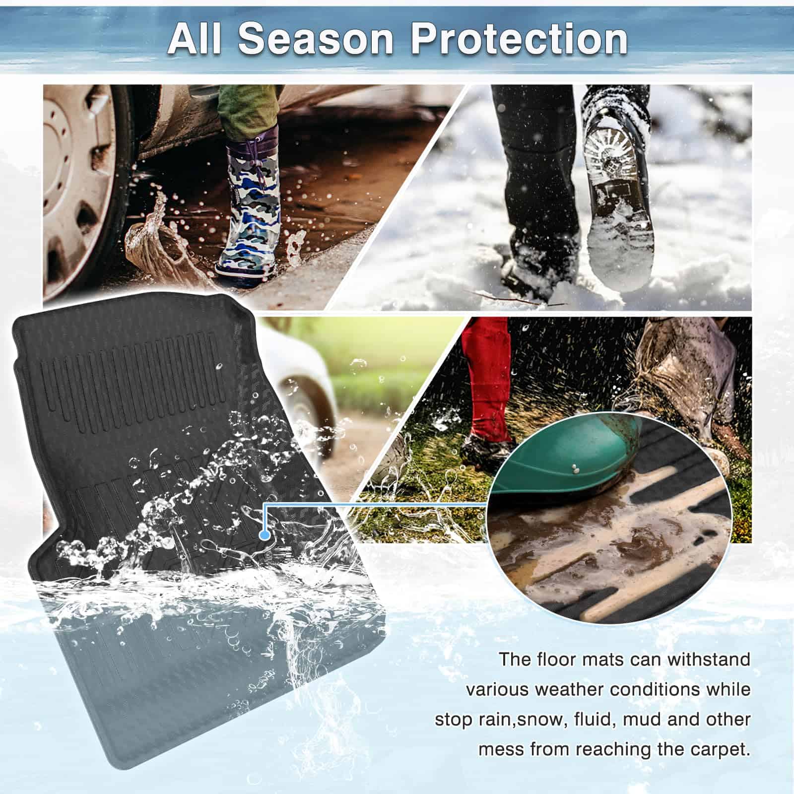 Tapetes de Piso Delanteros Personalizados Mixsuper para - Imagen 7