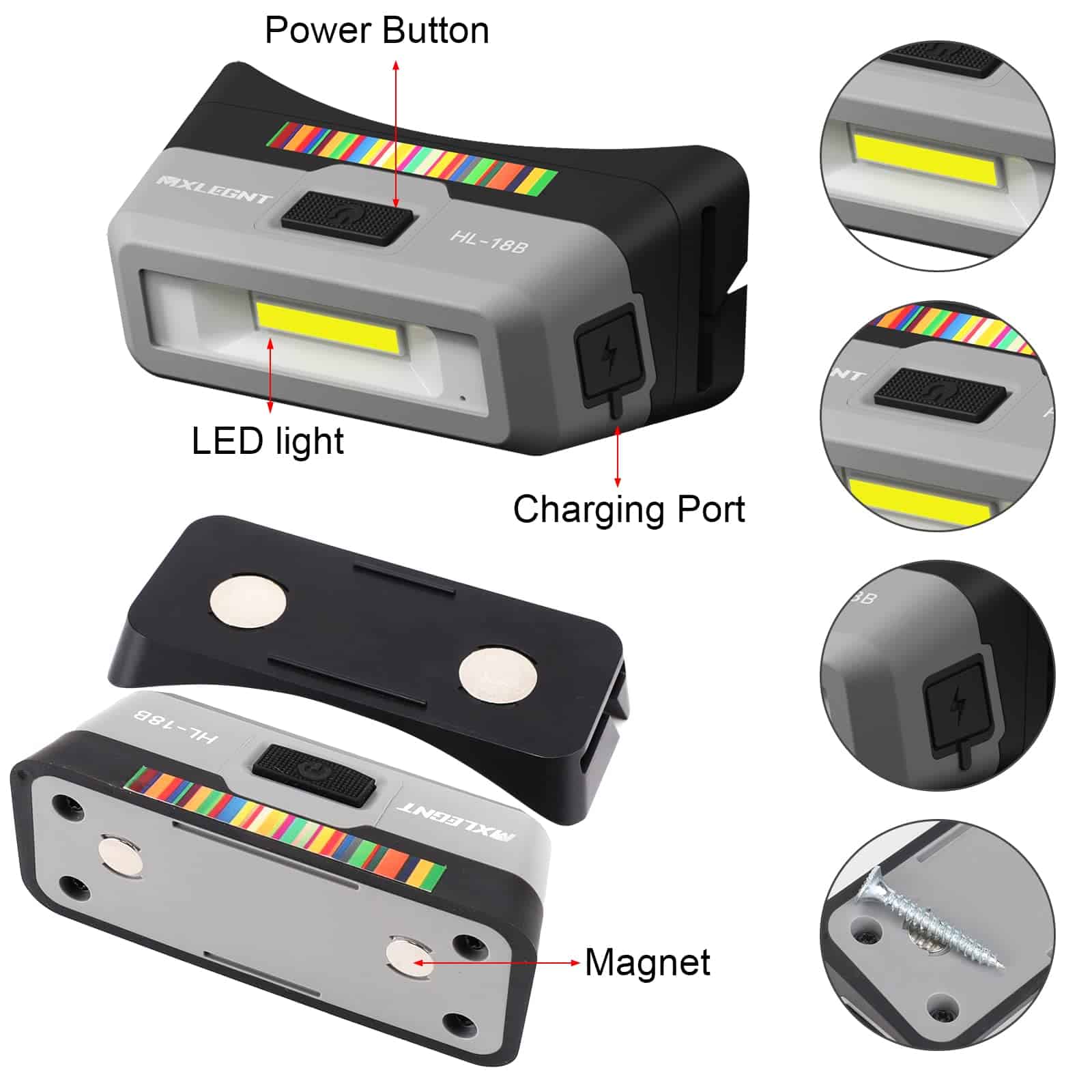 Lámpara de Inspección para Detallado de Pintura: MXLEGNT - Imagen 3