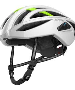 Casco de Ciclismo Inteligente Sena R2X con -Blanco Mate