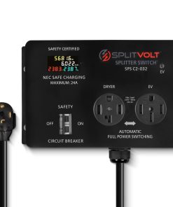Divisor de interruptor Splitvolt NEMA 14-30/14-50, 240V, 24