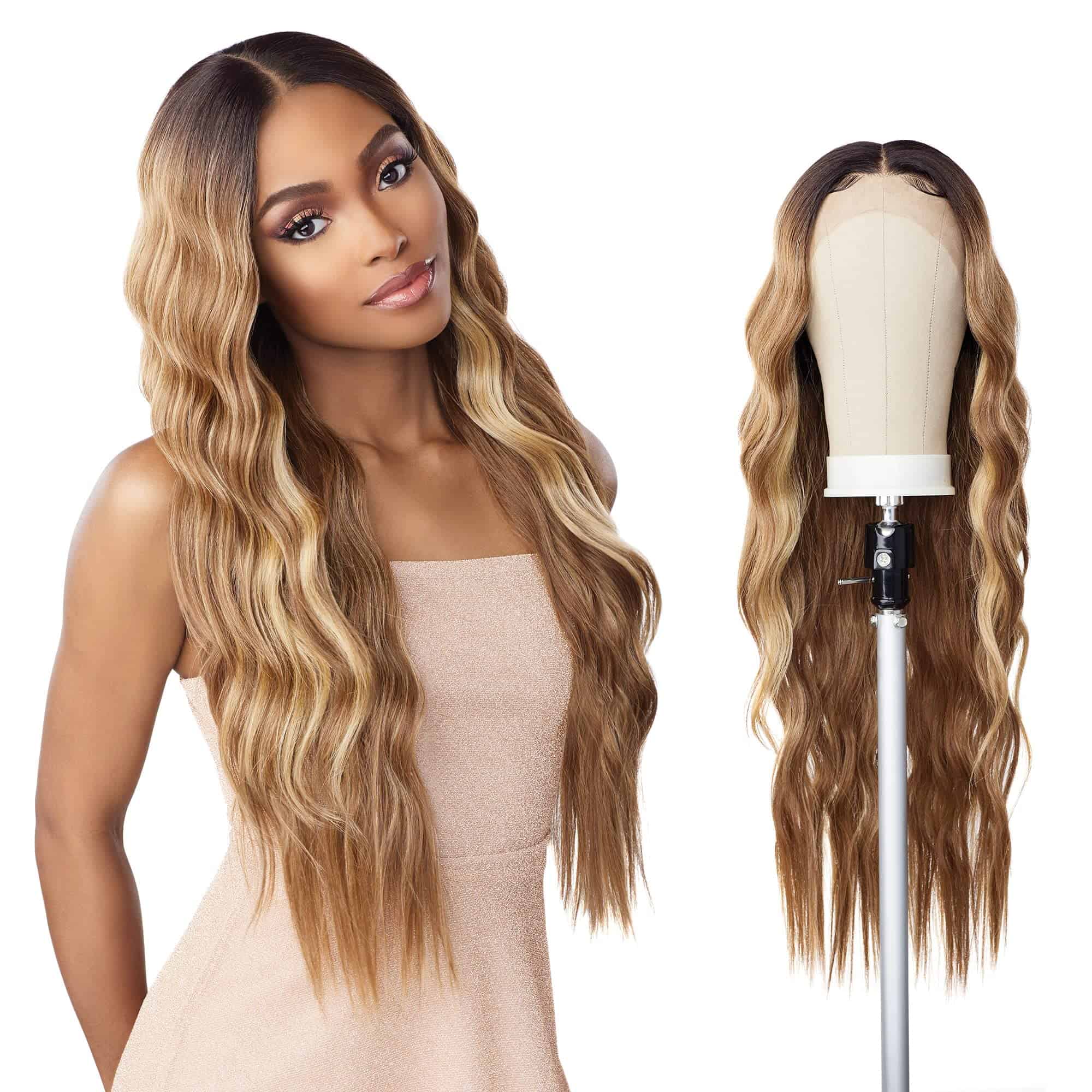 Sensationnel Butta Lace Wigs - Unidad 29 Extra Ancha 5