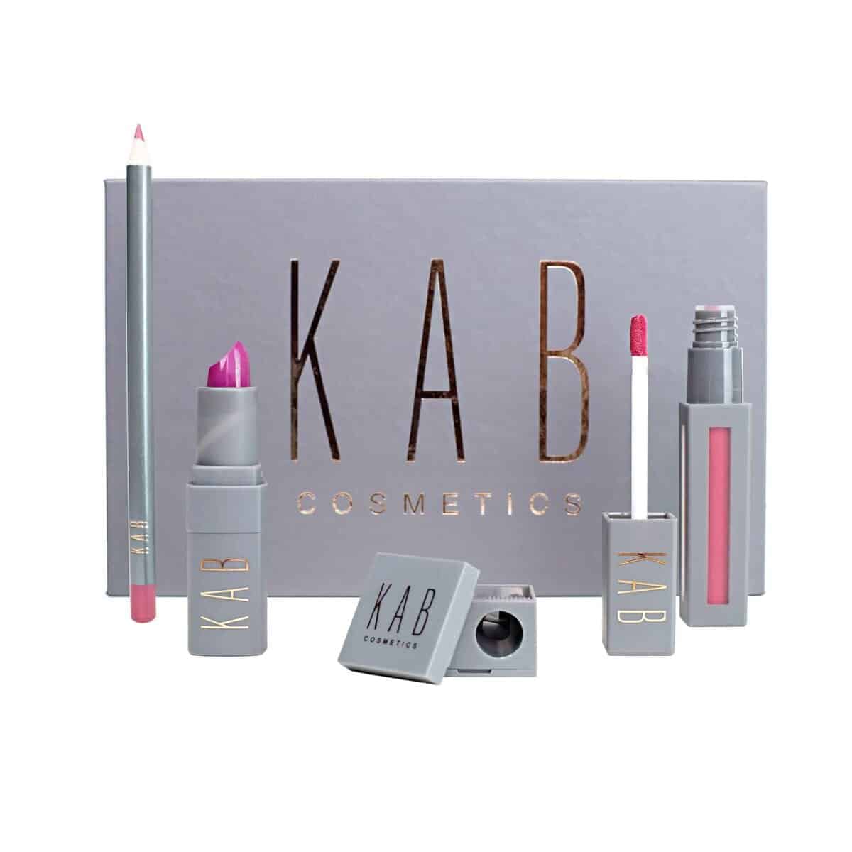 Kit de Labiales KAB Cosmetics (Red Velvet)