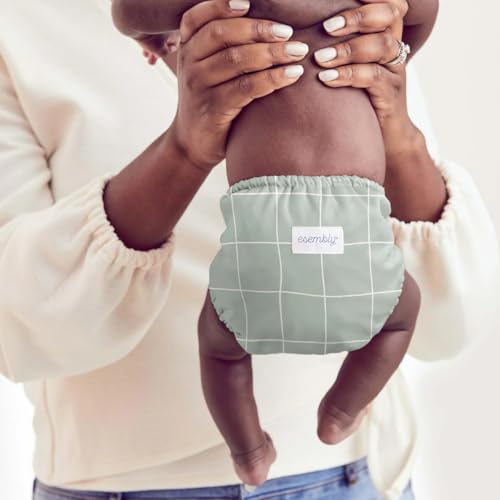 Conjunto de pañales de tela Esembly, 3 -Lattice - Imagen 6