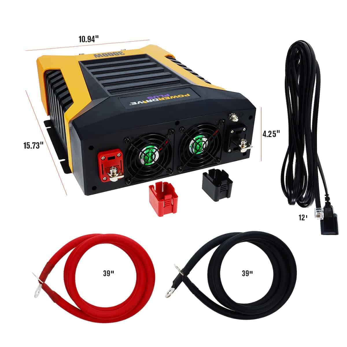 Inversor de Corriente PowerDrive PWD3000P de 3000 vatios - Imagen 3