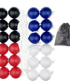 Miokun 12 Pack Ladder Balls Ladder Toss Balls -Rojo Azul Neg