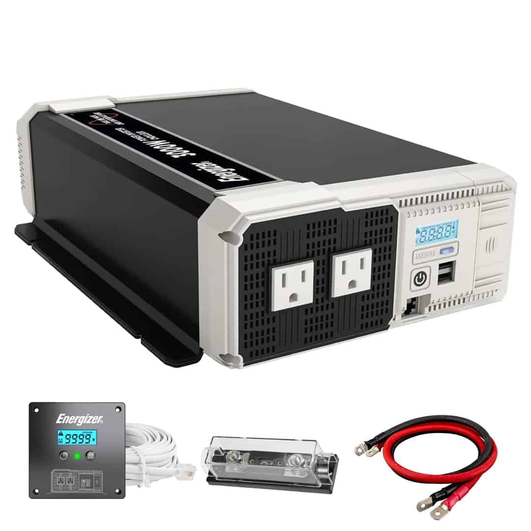 Inversor de corriente Energizer 3000W Onda Sinusoidal Pura