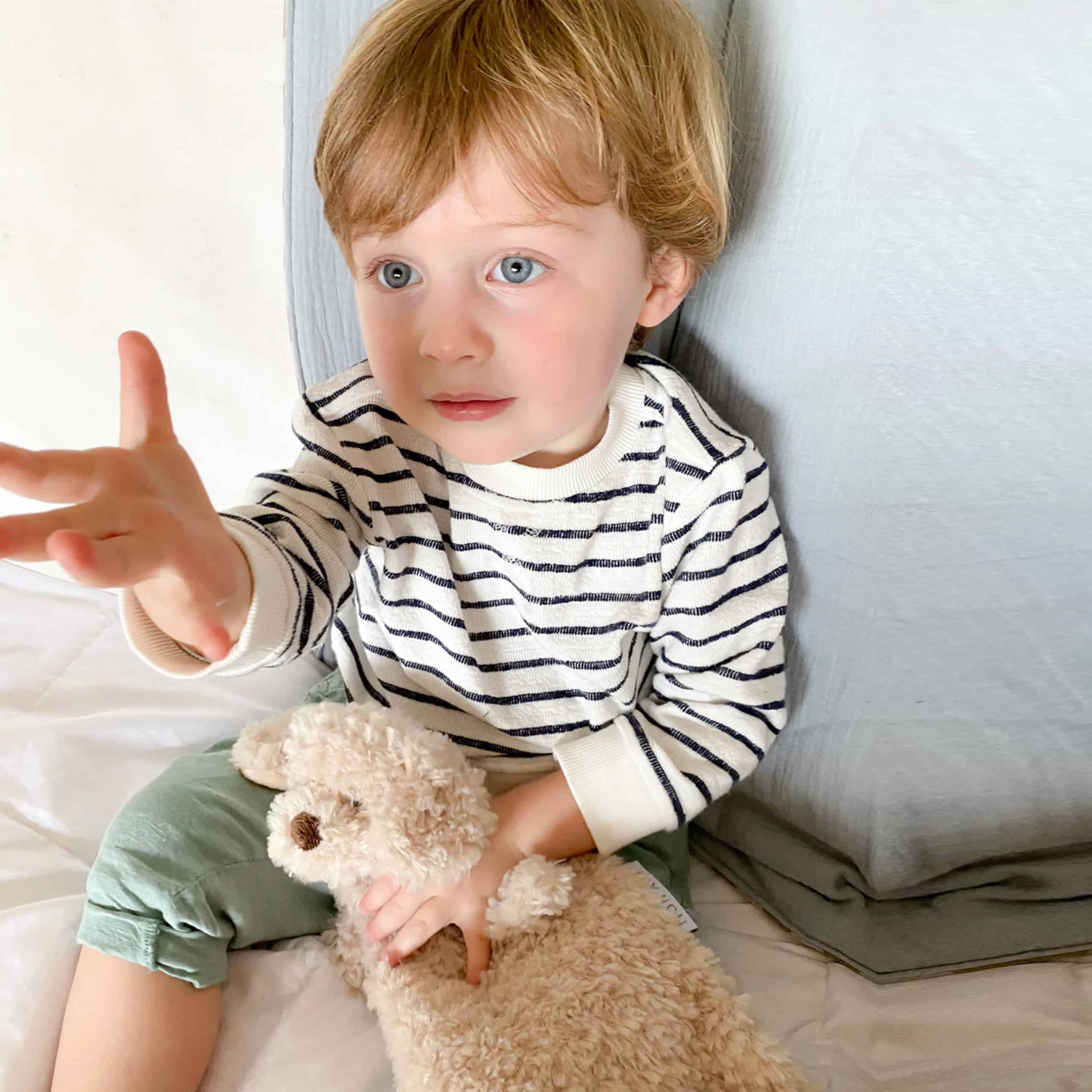 MON AMI Puppy Peluche Lovey para Bebés � 15� | Manta de - Imagen 8