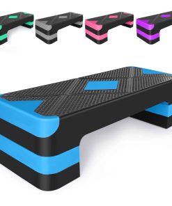 Plataforma de Paso Aérobico Ajustable en Altura para