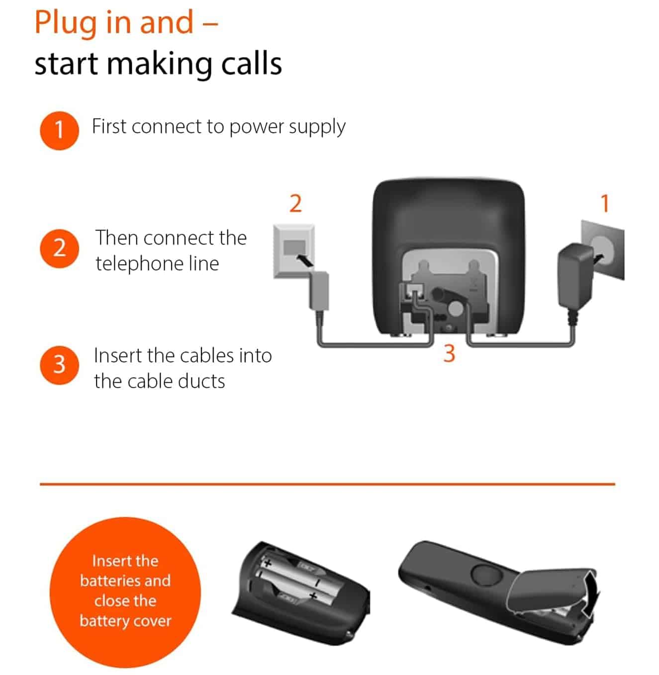 Teléfono inalámbrico Gigaset Comfort 552A con contestador - - Imagen 4