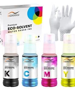 NGOODIEZ Eco Solvent Ink Auto-Fill Water Based Ink, Kit de