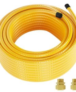 KAERMO 100FT 1/2" Tubo Flexible de Acero Inoxidable