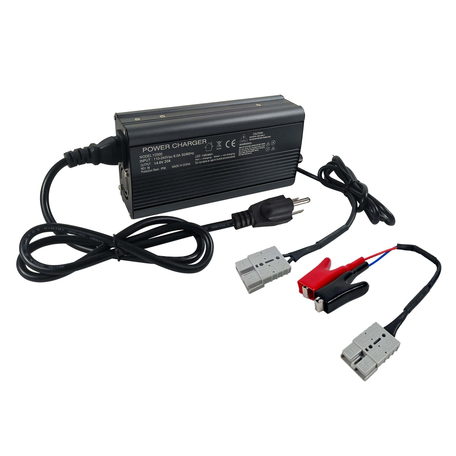 Cargador de batería YZPOWER 14.6V 20A para baterías de