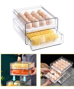 Porta huevos para refrigerador XBY-US de 32 compartimentos