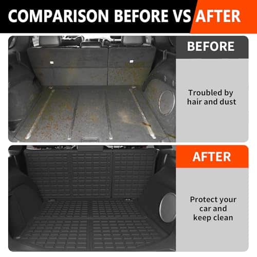 Tapete de Carga powoq Compatible con 2011-2021 Jeep Grand - Imagen 5