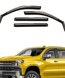 Deflectores de Ventanas Extra Duraderos -Negro