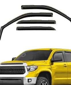 Deflectores de ventanas extra duraderos en canal, viseras