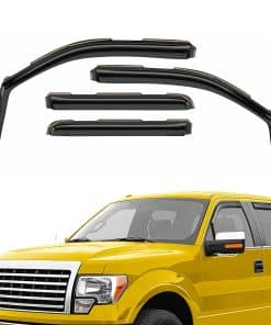 Deflectores de ventanas extra duraderos con viseras de