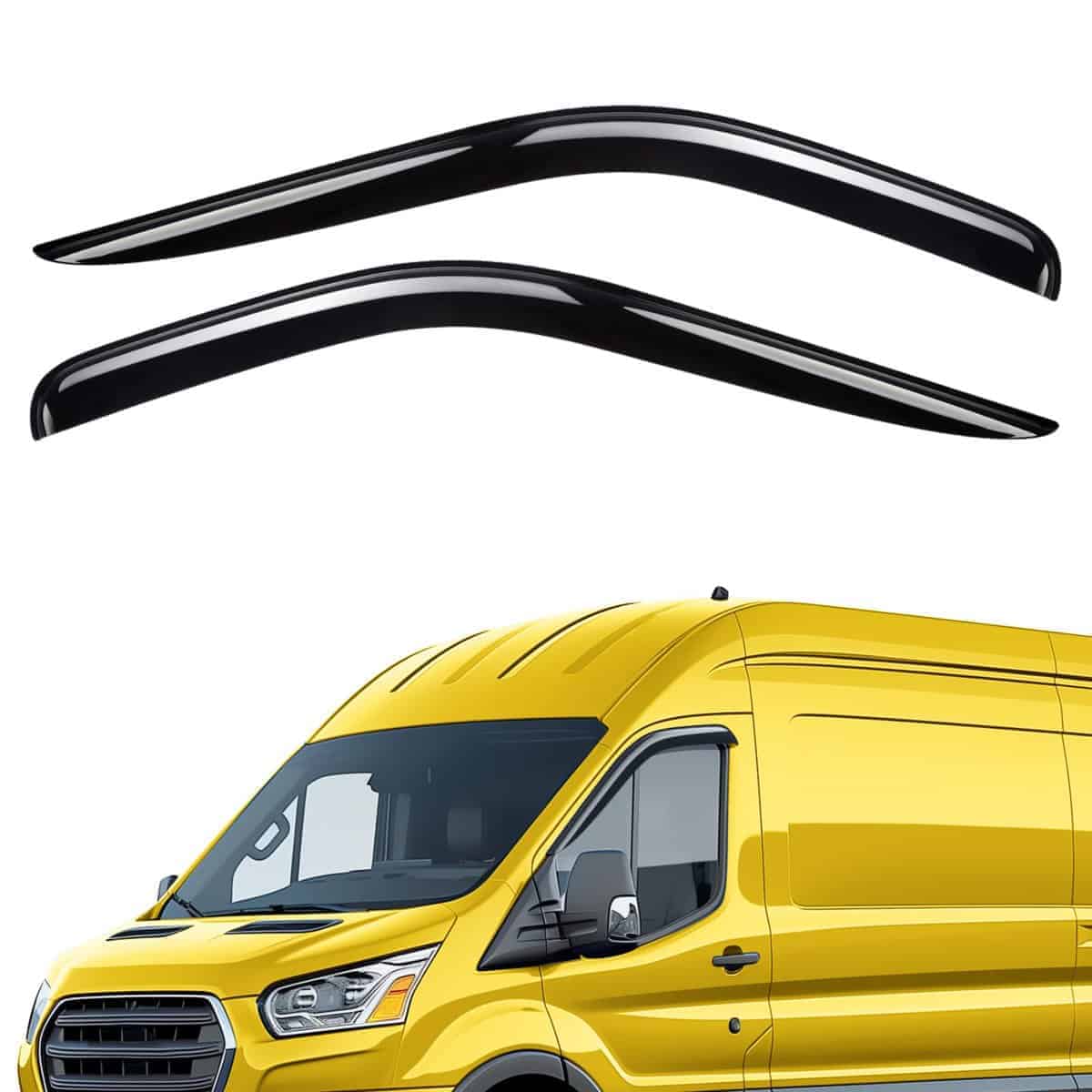 Deflectores de Ventanas Extra Duraderos Ajuste