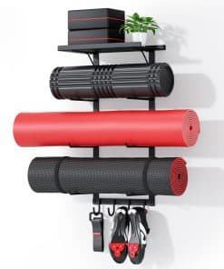 Soporte de Pared para Tapete de Yoga, Estante de