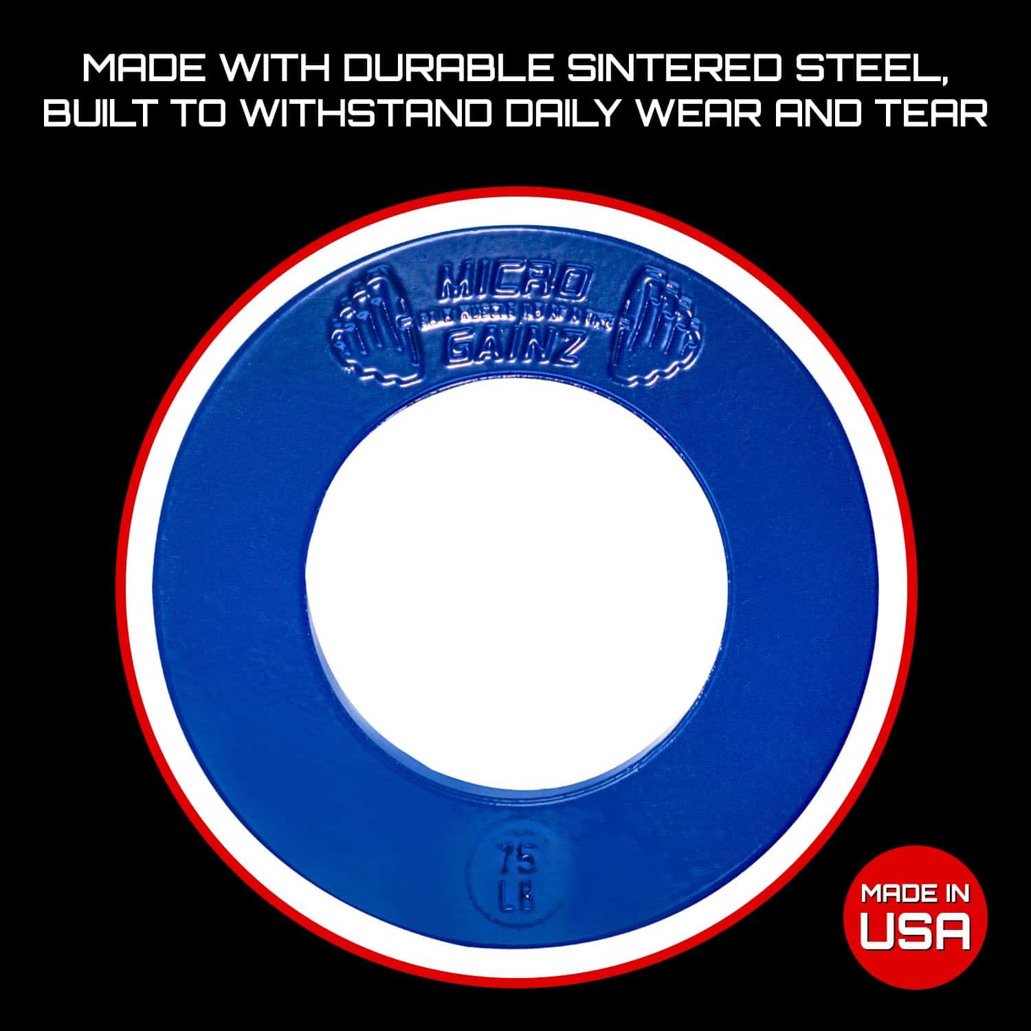 Set de Placas de Peso Fraccional Calibradas Micro Gainz, - Imagen 7