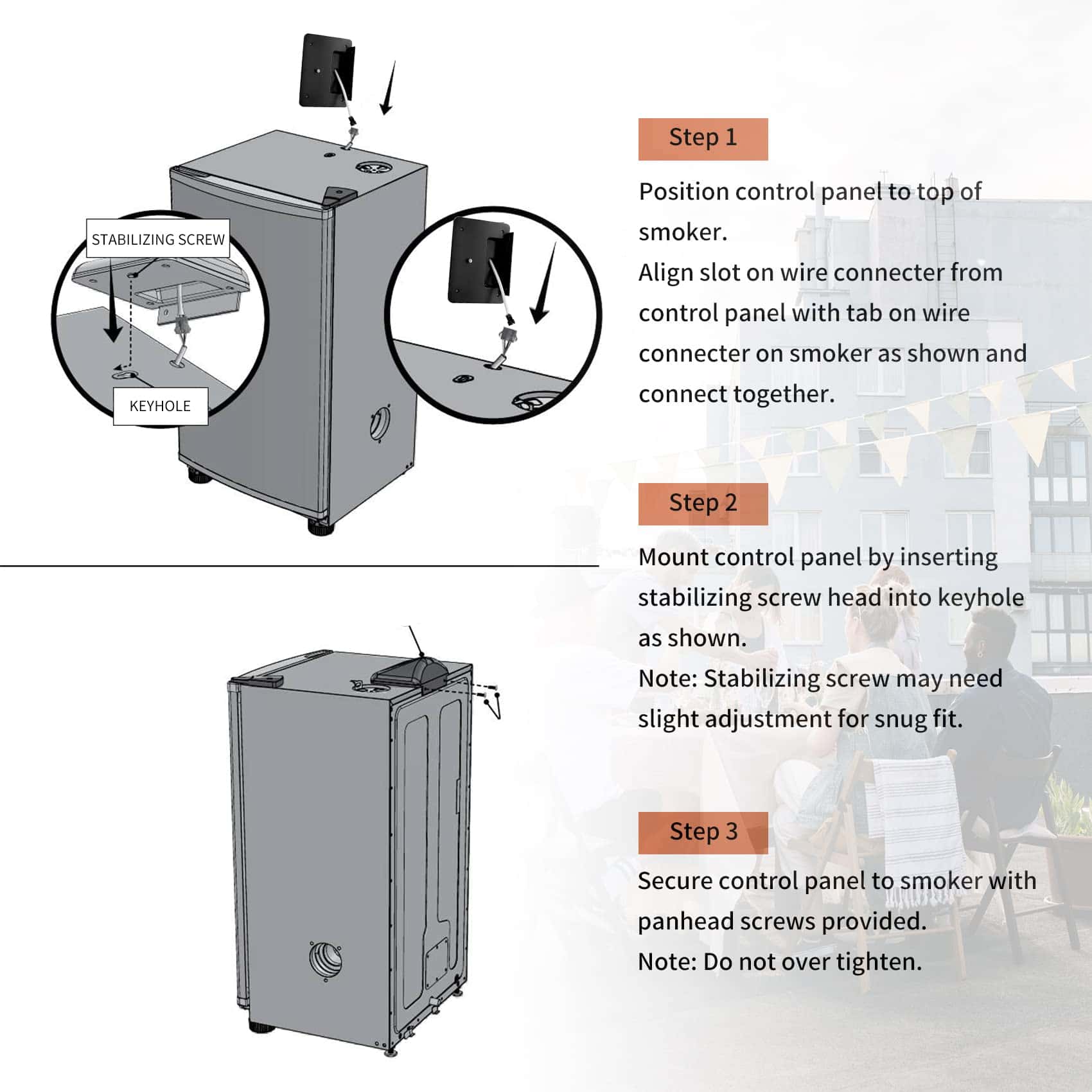 Panel de Control Digital, Piezas de Repuesto Masterbuilt, - Imagen 6
