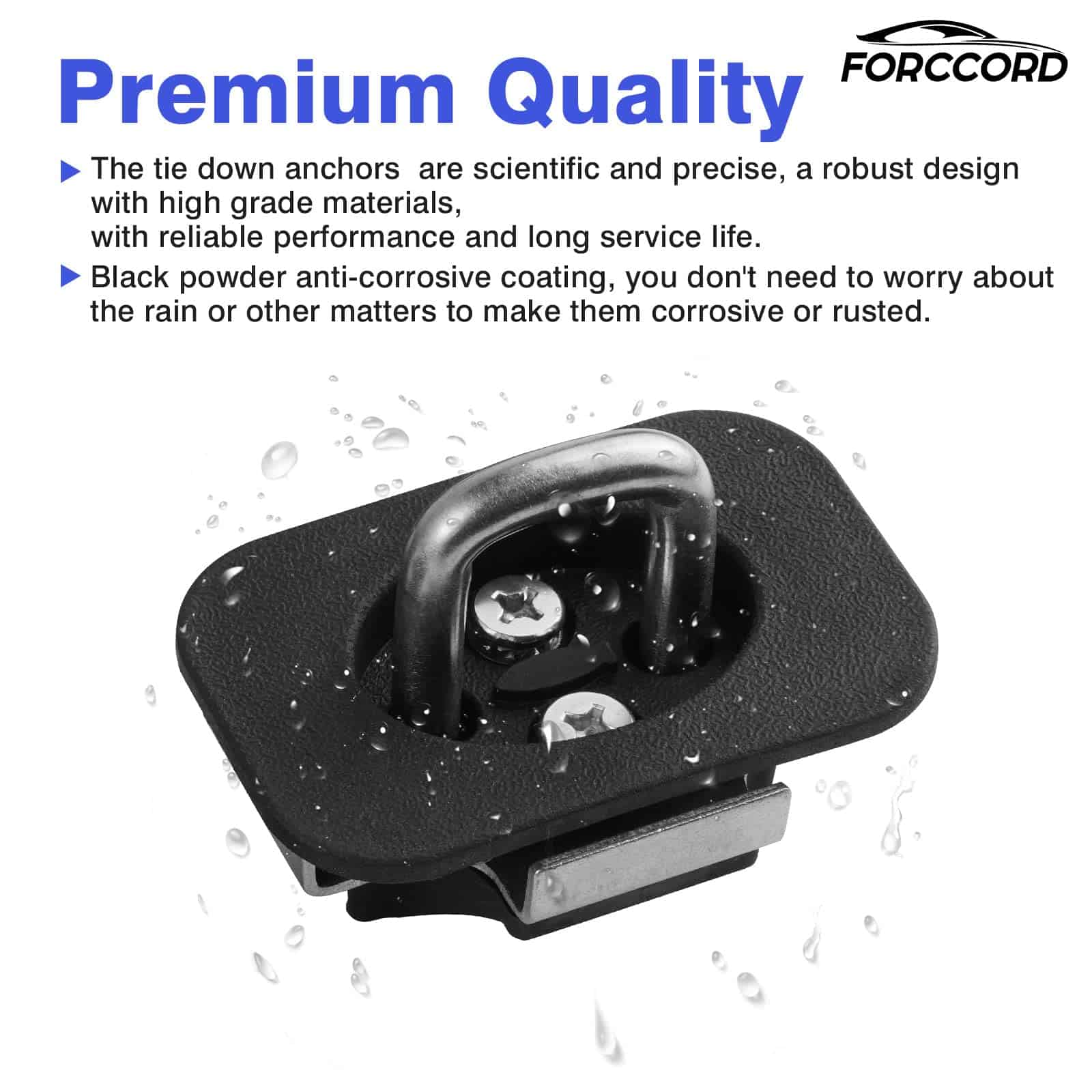 Forccord Custom Fit para Anclas de Amarre Toyota Tundra - Imagen 4