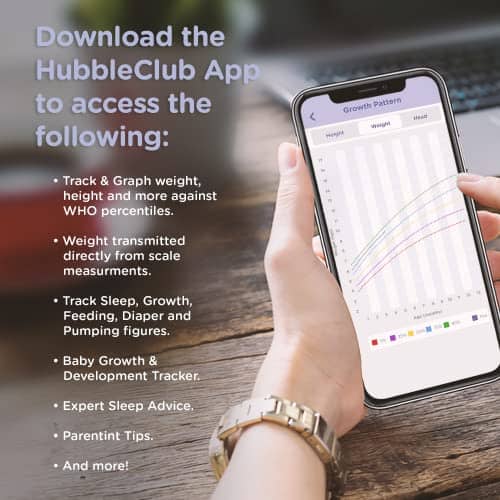Báscula Inteligente Hubble Grow - Sigue el Crecimiento, la - Imagen 6