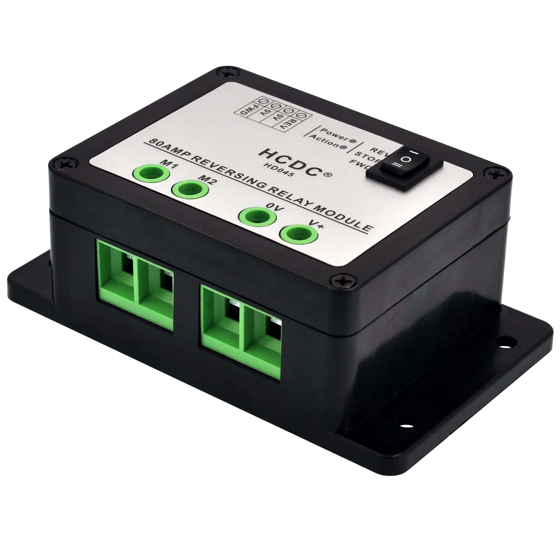 Módulo de relé de avance y retroceso de 80 amperios de 24V - Imagen 4