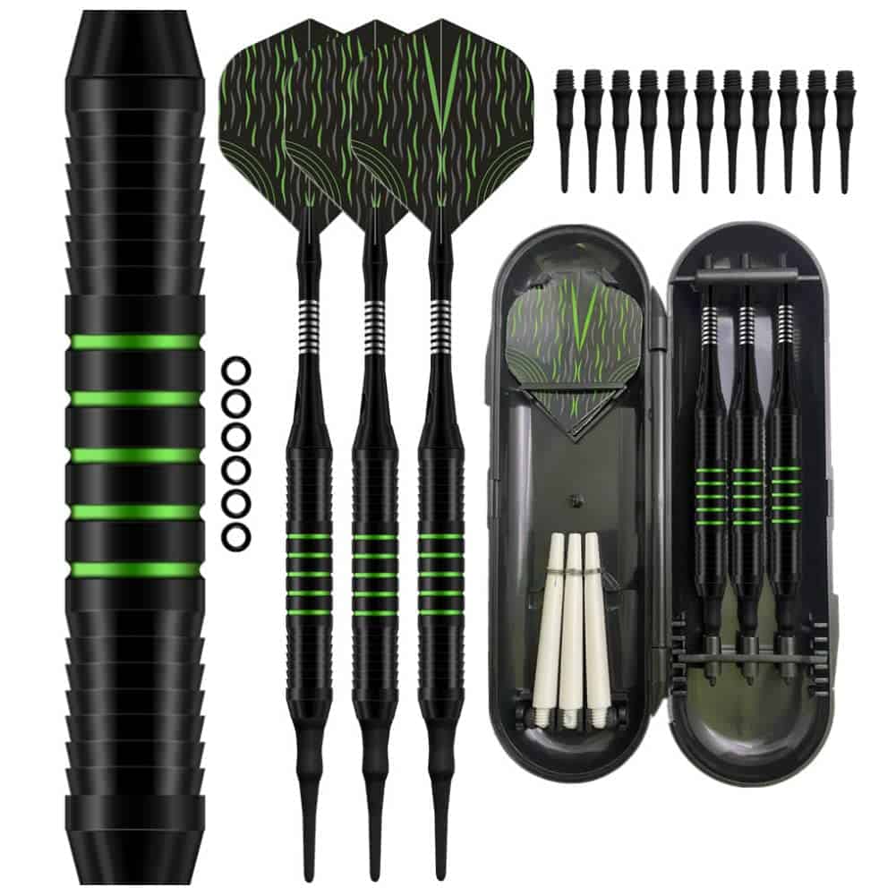 Set de Dardos de Punta de Plástico BAOZOON - Dardos de