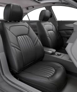 FEELON 2 Piezas Fundas de Asiento Delantero ZC, Fundas de