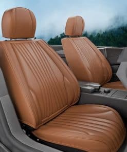 FEELON 5 Piezas Fundas de Asiento de Coche Delanteras y