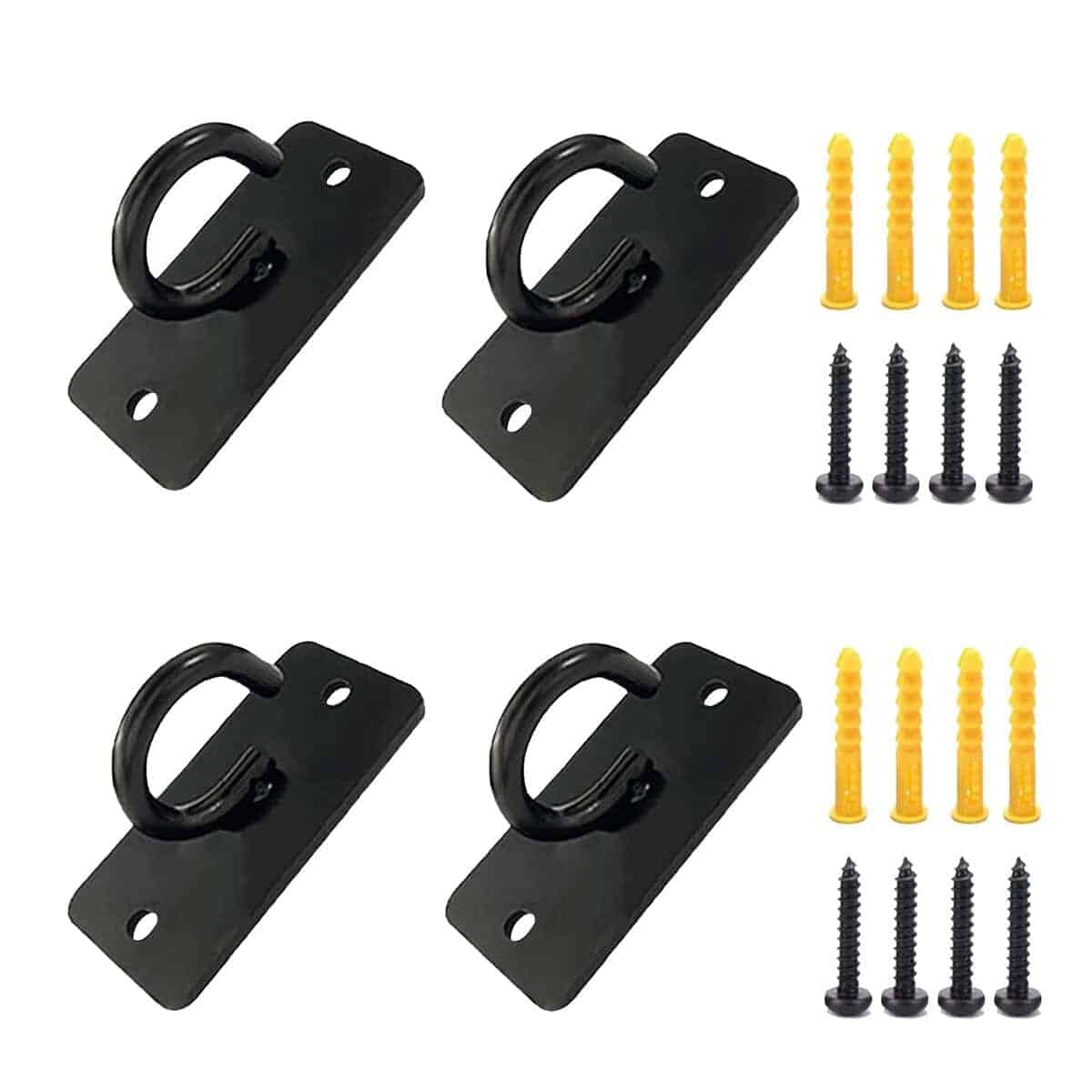 4 PCS Anclaje de Cuerda de Batalla Ykendz, Anclaje de Pared