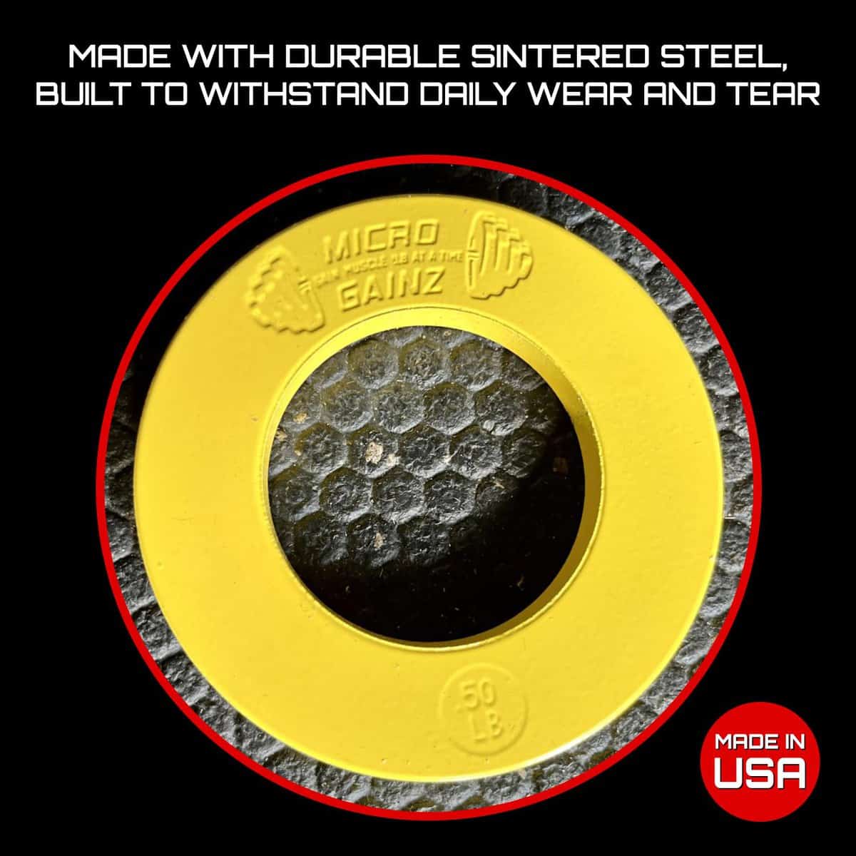 Micro Gainz Juego de Placas de Peso Fraccional Calibradas - Imagen 7