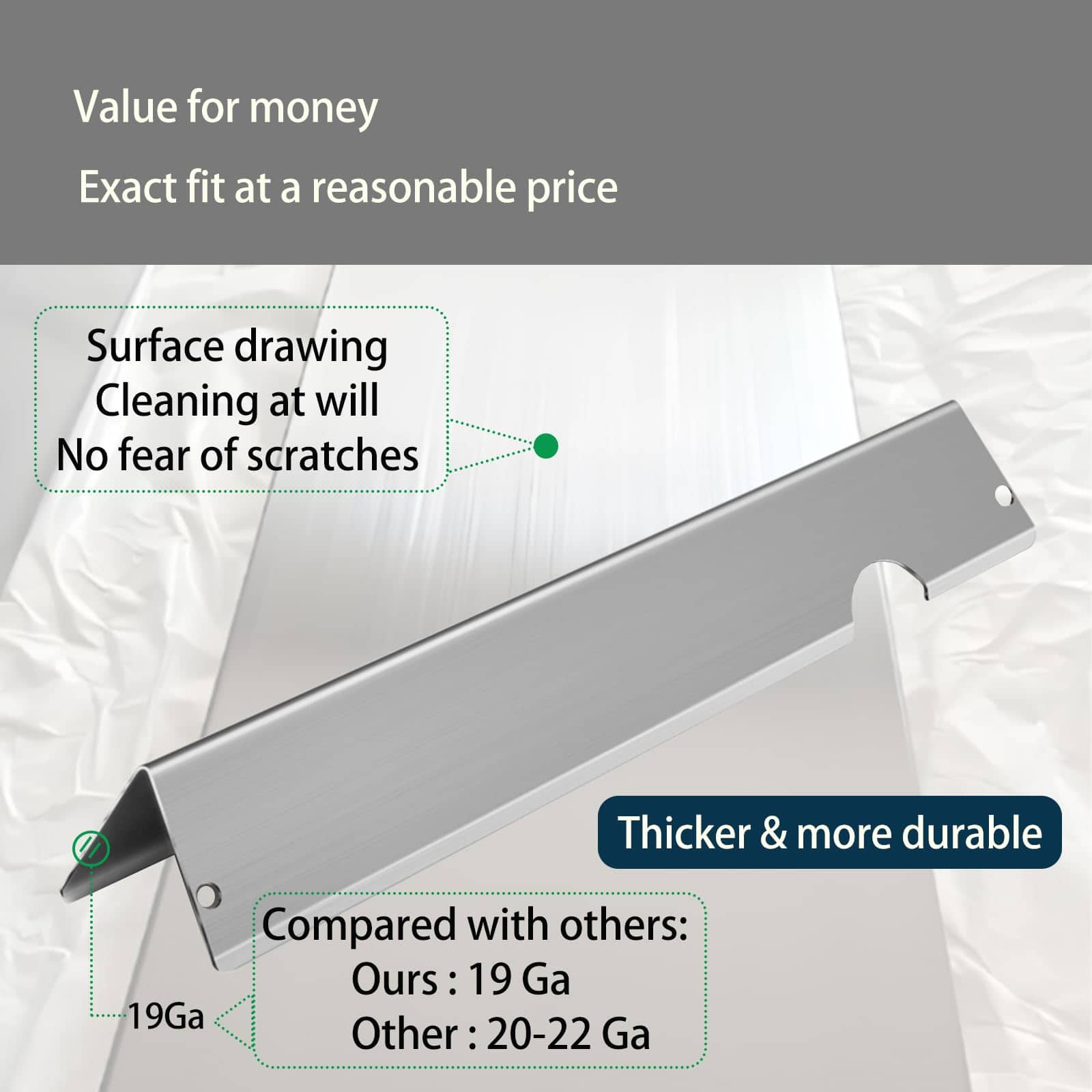 Barras saborizantes y deflectores de calor de repuesto para - Imagen 6