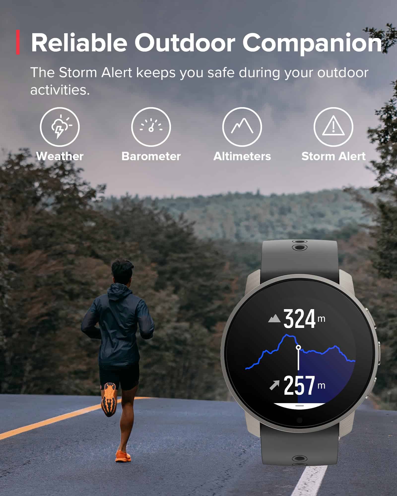 Reloj deportivo GPS Suunto 9 Peak Pro, hasta 30 días de - Imagen 7