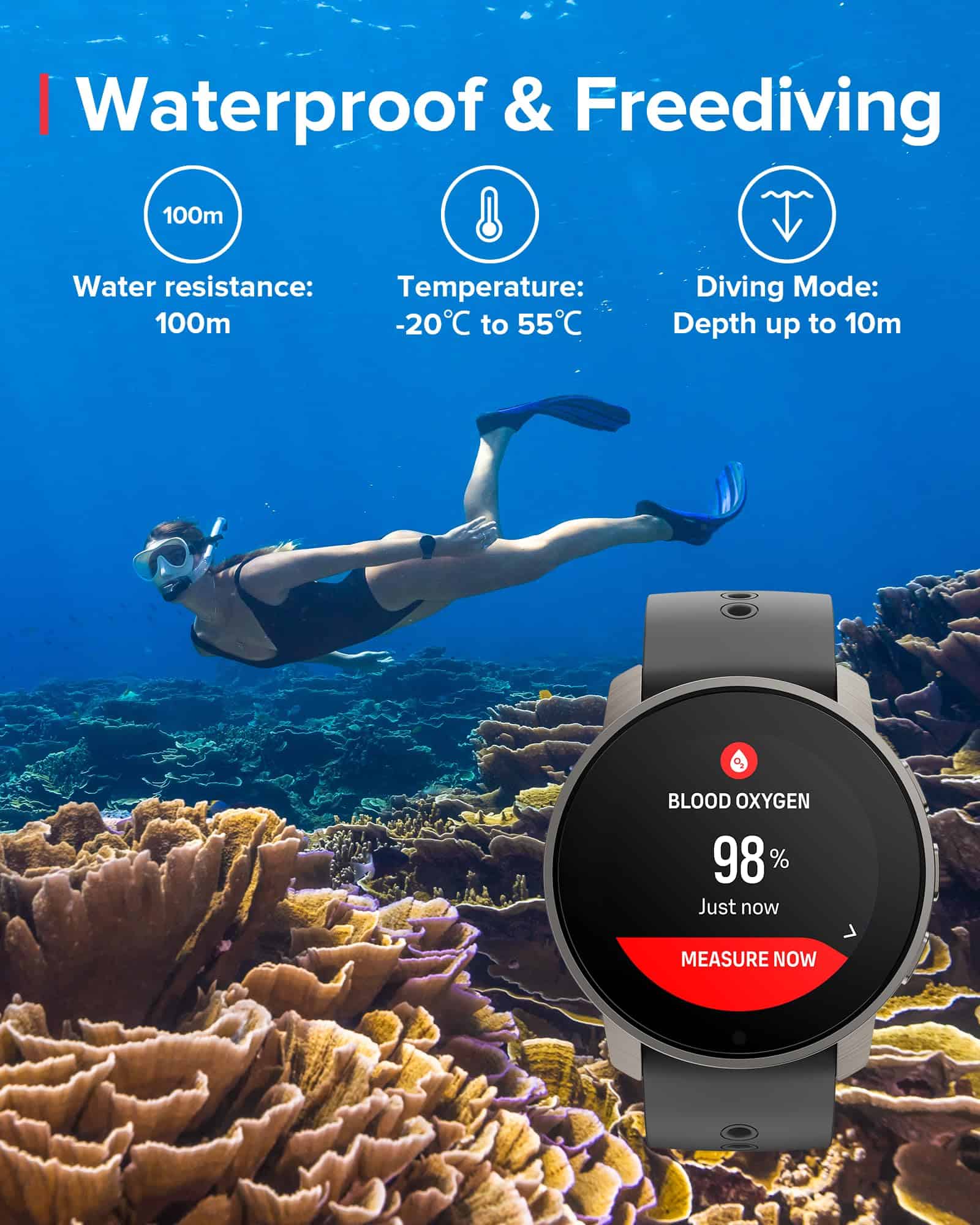 Reloj deportivo GPS Suunto 9 Peak Pro, hasta 30 días de - Imagen 9