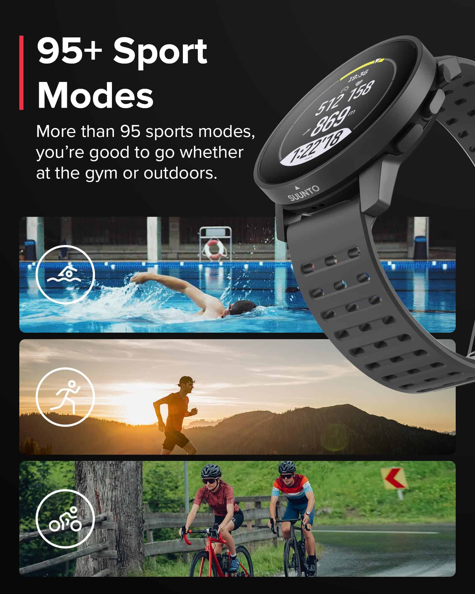 Reloj Deportivo GPS SUUNTO 9 Peak Pro, Duración de Batería - Imagen 8