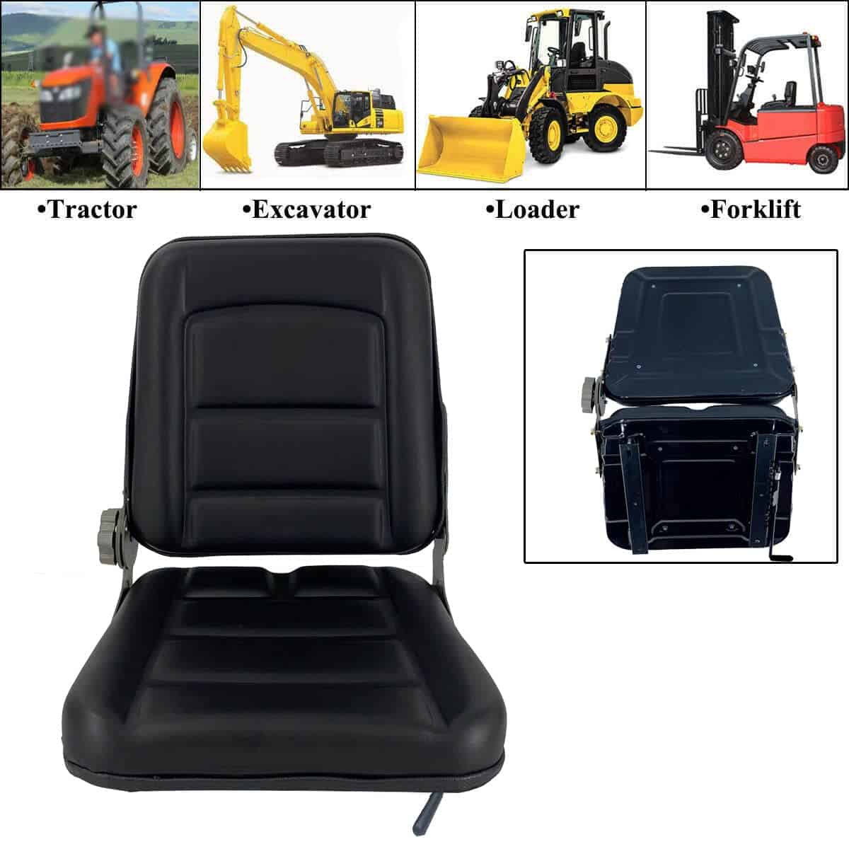 Asiento Universal de Montacargas TABODD para Jardín - Imagen 8