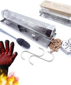 FMOON 12'' Tubo ahumador para pellets, Tubo de humo para