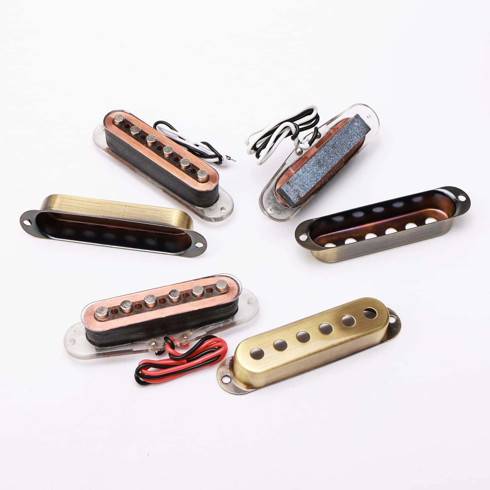 Set de 3 pastillas single coil Unxuey para guitarra Fender - Imagen 6