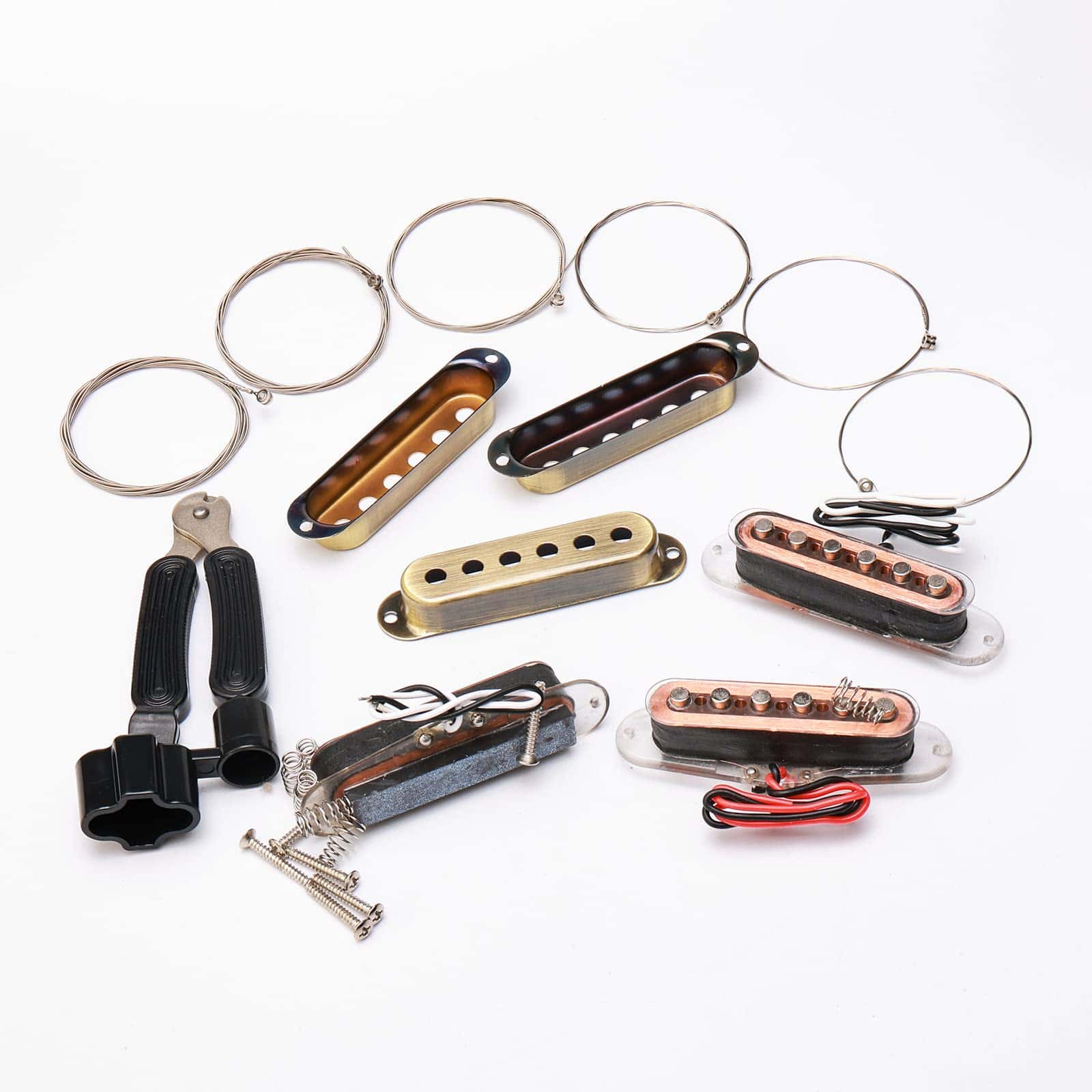 Set de 3 pastillas single coil Unxuey para guitarra Fender - Imagen 7